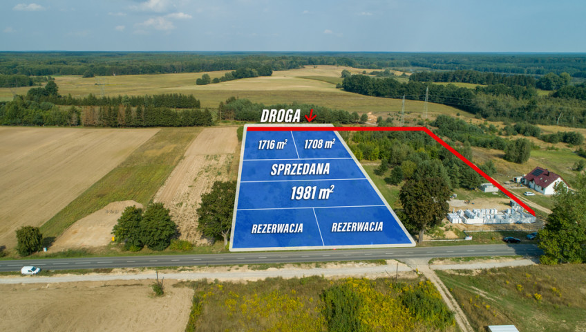 Działka Sprzedaż Santocko
