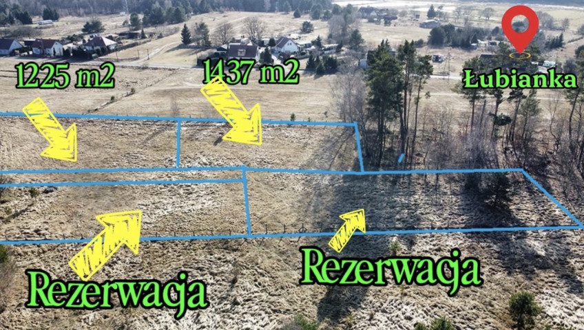 Działka Sprzedaż Łubianka