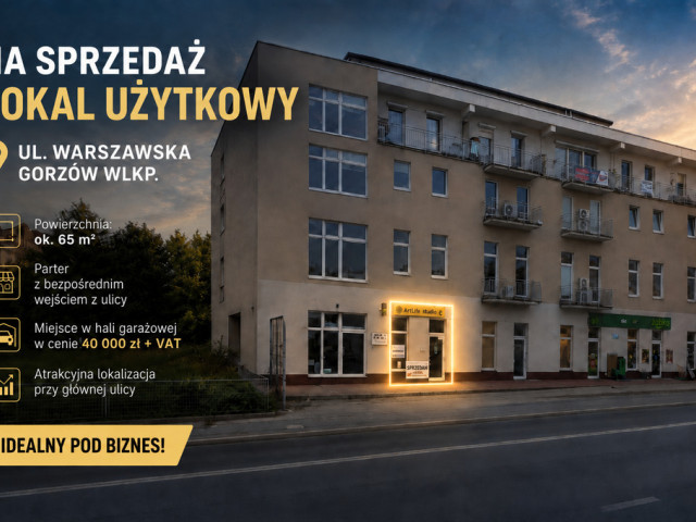 Lokal Sprzedaż Gorzów Wielkopolski Śródmieście
